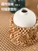 Papel Panal Papel Kraft Empaque Papel Panal Empaque de Muestra para Regalo Malla Anti-Colisión Material para Ramo Rojo Malla de Papel Papel de Malla