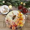 Jogos Americanos Transfronteiriços Amazon Nova Rodada Flor e Pássaro Criativos de Primavera Caminhão Jogos Americanos Restaurante À Prova de Poeira Bela Decoração