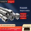 Mangueira de metal direto da fábrica tubo trançado de aço inoxidável 304 2 pontos 4 pontos fole alta temperatura alta pressão mangueira de vapor