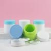 Botella de crema de 50 g, botella de crema, subbotella para mascarilla, frasco para crema hidratante para el cuidado de la piel, botella para crema para ojos, material de embalaje cosmético de PP