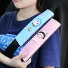 Suministros para coche caricatura funda para cinturón de seguridad cubierta protectora para hombro de seguridad alargada para hombres y mujeres lindo traje de decoración de coche Decoración interior