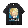 Camiseta lavada con efecto desgastado estilo japonés, negro lavado vintage, diseño de hombros caídos de alta costura, top unisex moderno de manga corta