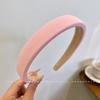Diadema rosa estilo coreano para la cabeza, diadema para mujer, pasador para el pelo, tocado de moda de alta calidad nuevo para mujer 2024