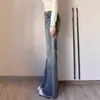 Jeans de Campana Estilo Nuevo 2026 para Mujer, Jeans Bootcut Ajustados de Cintura Alta para Otoño e Invierno, Talla Petite
