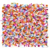 Fundo de parede de flor de simulação com base de tecido 5D rede de parede foto relógio de celebridade da internet casamento cena de casamento decoração flores artificiais arte floral