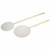 Fabricante Original al por Mayor Pala Redonda de Aluminio de 9 Pulgadas para Pizza Suministros de Hotel Pala para Cocinar Comida Occidental Pala para Pizzería