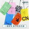 Etiquetas de Ropa Personalizadas, Etiquetas de Papel Kraft Enrolladas a Mano, Etiquetas de Oro Negro Estampadas en Caliente, Etiquetas Colgantes Especiales de Papel Kraft Personalizadas