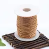 Accesorios de joyería DIY, cadena de cuentas con borlas de color cobre puro, material para collar hecho a mano, accesorios de pulsera antiguos