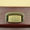 Tirador de Manija de Cobre Antiguo Estilo Country Americano para Cajón, Tirador de Mueble Retro Chino, Tirador Cuadrado para Botiquín
