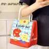 Trabajadores de Oficina Atractivos Traen Comidas, Bolsas de Almuerzo Portátiles de Gran Capacidad, Bolsas de Almuerzo Portátiles para Estudiantes, Loncheras Térmicas, Bolsas de Mano