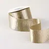 Cinta de terciopelo con purpurina metálica brillante de una cara, tamaño 10, flor, accesorios para empaque de cajas de regalo, cinta de lazo DIY
