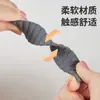 Correa de Silicona para Reloj con Hebilla de Onda Bucle de Bambú para iWatch Generaciones 1-8, Correa con Hebilla Corrugada de Acero Imitación, Venta al por Mayor por Fabricante