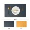 Mantel Individual de Gama Alta, Patrón de Piel de Vaca, Impermeable, Resistente al Aceite y a Altas Temperaturas, Accesible por Ambos Lados, Mantel de Lujo para Mesa de Comedor, Tamaño y Logo Personalizables