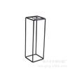 Vaso de vidro transparente de luxo leve para arranjo de plantas florais hidropônicas, decoração de mesa para casa, vaso de flores para decoração de paisagem