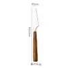 Acero Inoxidable 304 Cuchara Cuchillo para Bistec y Tenedor Tenedor para Comida Occidental Cuchara Cuchara de Mesa Vajilla Tenedor para Postre y Pastel