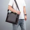 2026 Nuevo Maletín para Hombre Estilo Europeo y Americano Bolso de Mano para Viaje de Negocios para Hombre Bolso Cruzado de un Solo Hombro