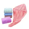 Toalha de Cabelo Feminina de Secagem Rápida, Forte Absorção de Água, Secagem Rápida, Touca para Cabelo, Toalha Absorvente para Cabelos Longos, Touca de Banho de Urso de Camada Única, Atacado