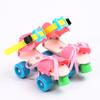 Patines de Doble Fila para Niños, Patines de Talla Ajustable, Patines de Cuatro Ruedas para Principiantes, Patines de Velocidad de Dropshipping Transfronterizo