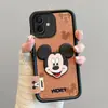 Adequado para Capa de Celular Apple Iphone7Plus Mickey Mouse XS 17Air 16Promax Desenho Animado 11 Boneca 15