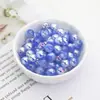Ding Yi 8mm Luna Fría Pluma Tinta Dos Tonos Ojo de Gato Resaltador Cuentas Cadena de Teléfono Móvil con Cuentas para Manualidades Material Accesorios de Joyería