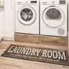 Alfombrilla de suelo para Amazon temu serie de texto americana, resistente a la suciedad y absorbente de aceite para cocina, alfombra antideslizante para lavadero