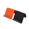 Suporte de telefone dobrável e deformável de silicone ecológico flexível, suporte de mesa de silicone para tablet e laptop, suporte de telefone para preguiçosos