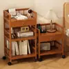Mesa de Cabeceira Pequena Simples Mesa Lateral Quarto Cabeceira Prateleira de Bambu Nan Armário de Armazenamento Novo Modelo