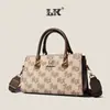 Bolsos de Gama Alta para Mujer 2025 Nueva Moda Letra Pequeño Bolso Cuadrado para Mujer Bolso Cruzado Estilo Extranjero Bolso para Mujer 275 Combinación