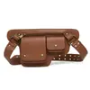 Riñonera Táctica Retro para Exteriores Amazon para Hombre, Bolso Colgante Multifuncional, Bolso de Hombro Ajustable Estilo Motociclista para Ciclismo
