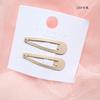 Corea del Sur INS Xiaoya mismo color caramelo pasador bb niña color pasador clip de palabra clip para flequillo cabeza de niños