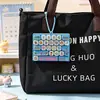Colgante de teclado de 26 teclas de dibujos animados, llavero creativo, decoración para mochila, juguete antiestrés para niños y amigos, pequeño regalo al por mayor