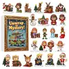 Navidad Transfronteriza Stranger Things Hombre de Jengibre Calendario de Adviento Caja Sorpresa Decoración de Árbol de Navidad Adorno Colgante Acrílico