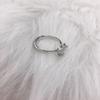 Fornecimento ao vivo mais vendidos uma geração de moda simples personalidade design de boca larga anel de diamante feminino vendas diretas