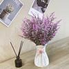Flor Falsa Escandinava Transfronteriza Lavanda Boda Boda Hogar Decoración Flor de Plástico Flocado Espíritu Vainilla Plantas Verdes
