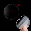Discos acrílicos transparentes transfronteiriços com furos, chaveiro DIY de enfeite de Natal, acessório acrílico em branco para corte