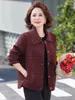 Abrigos elegantes para mujeres de mediana edad y mayores, nuevos conjuntos de otoño 2026 para madres, ropa para mujeres de talla grande