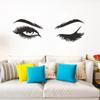 Van Gogh nuevo estilo pegatinas de pared belleza sexy ojos abiertos ojos cerrados hermosas pestañas pegatinas de letras de VINILO FX2039