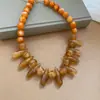 Collares de Estilo Vacacional de Verano Europeos y Americanos con Diseño Único, Cadenas de Clavícula de Moda, Accesorios para el Cuello de Estilo Étnico Bohemio al por Mayor