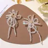 Moda Estilo Ins Coreano Colores Brillantes Borla de Cristal Flores con Cuentas DIY Aretes Pendientes Pasadores Broche Accesorios para Ropa