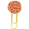 Marcador de Postre de Amazon Papelería para Estudiantes con Clip de Papel de Dibujos Animados Clips de Papel Grandes Lindos Suministros de Oficina DIY