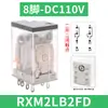 Relé intermedio electromagnético pequeño, CC 24V, 8 pines, 14 pines, RXM2AB, 4AB, LB2BD, P7, JD, F7