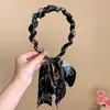 Faixa de cabelo versátil tipo pente Maillard, vintage e sofisticada, não aperta o cabelo, nova faixa de cabelo estilo coreano 2026 para mulheres