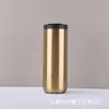 Taza de Café Estilo Nuevo Termo de Acero Inoxidable 304 Portátil Creativa para Coche Taza de Café Recta Taza de Regalo con Logo Impreso