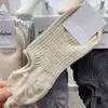Calcetines Cortos de Estilo Nuevo, Calcetas de Barco, Color Sólido, Bloques de Color Retro, Calcetines Estilo Japonés para Mujer, Calcetines Cortos Coreanos Simples de Dongdaemun, Versión Coreana