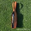 Bolsa de Couro PU Atacado do Fabricante, Bolsa Criativa Simples para Garrafa de Vinho Tinto, Presente Estojo de Couro para Garrafa de Vinho Tinto para Casa