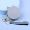 Atacado do Fabricante Porta-moedas de Silicone Mini Bolsa Estojo Fofo para Fones de Ouvido Pingente de Estudante Armazenamento de Batom Pequeno Presente para Mulheres