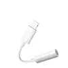 8 Adecuado para Adaptador de Auriculares Apple 14 Adaptador iPhone 8pxs Convertidor de Lighting a Agujero Redondo