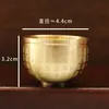 Copo Cento Bênçãos de Latão Puro, Pote Cento Bênçãos, Pequeno Ornamento de Mesa, Cinzeiro, Decoração para Sala de Estudo, Peça de Mão, Venda por Atacado do Fabricante