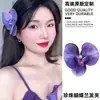 Pasador de Flor de Phalaenopsis Rosa Dulce para Mujer 2024 Nueva Atmósfera Flor para Foto Pin de Pato Pin Lateral de Primavera y Verano Accesorios para el Cabello