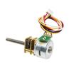 Motor de engranajes paso a paso de CC sin escobillas con microángulo ajustable y diámetro de eje roscado de 15 mm, directo de fábrica de motores Chihai